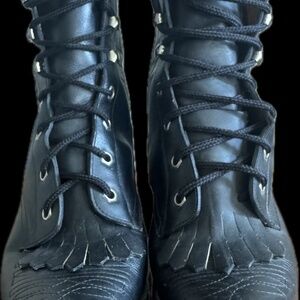 Botas Artillero black boots size 8